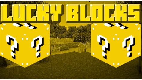 Minecraft Lucky Blocks Mod In 2024 Youtube