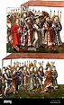 Sigismund and Barbara of Celje at the Council of Constance In 1414 to ...