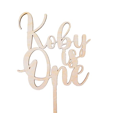 Wooden Cake Toppers — Oh Craft