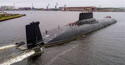 The Russian Typhoon Class Submarine The Largest Submarine In The World