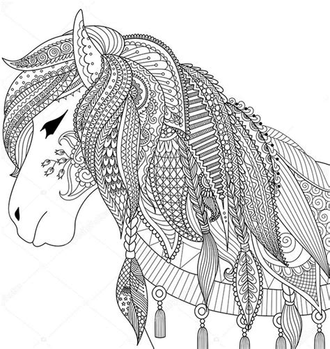Pferde ausmalbilder fur erwachsene kostenlos zum ausdrucken. Pferde 3 | Ausmalbilder für Erwachsene