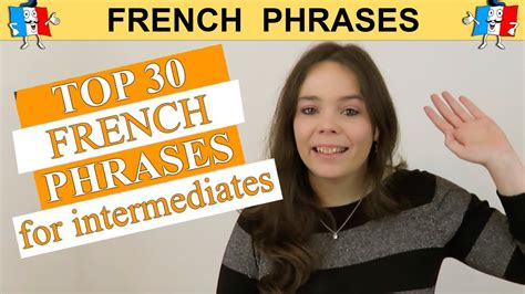 Top 30 French Phrases Intermediate Edition Youtube