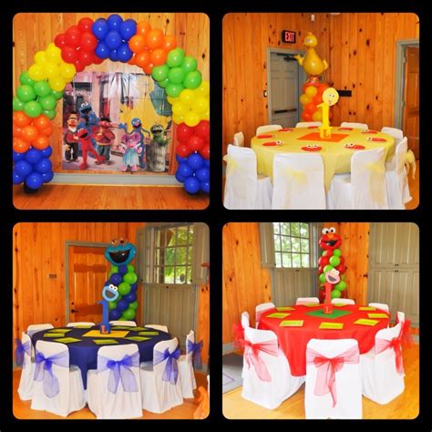 What to do for a sesame street 1st birthday? Sesame Street Theme | 1st birthday parties, Party themes ...