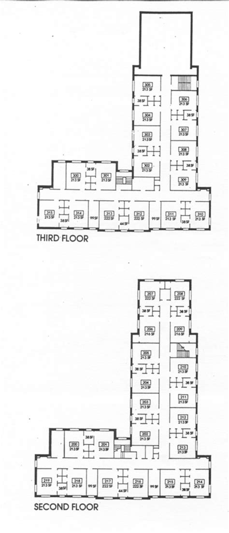 Second And Third Floors