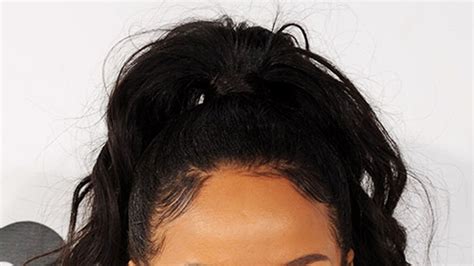 When i put it up, no matter how much hairspray or mousse or gel i use. 12 Inspirational Ways to Style Your Baby Hairs - Allure