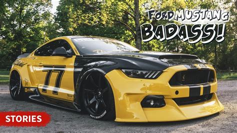 Clinched Flares Widebody Kit Ford Mustang S550 Gt Gt350 Ecoboost V6