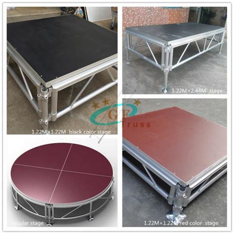 Display Aluminum Truss Stage Platform Portable Stage Frame Structure