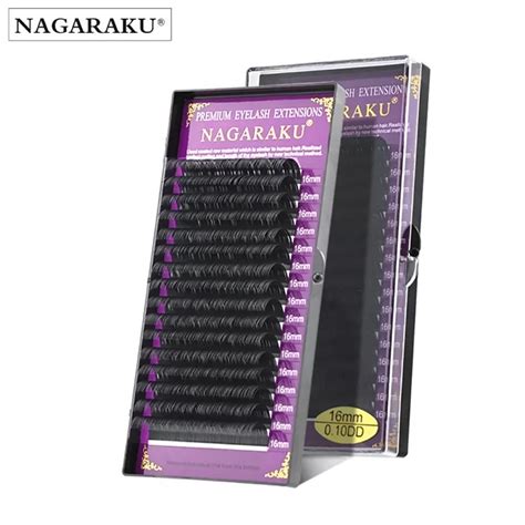 Eyelashes Nagaraku Thread By Thread And Russian Volume Purple Box
