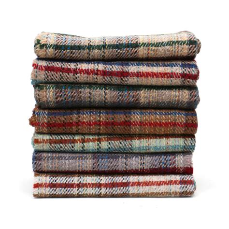 British Made 100 Recycled Wool Throw Wool Throw Recycled Wool