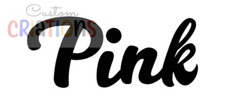 Love Pink Vs Victoria Secret Logo Dog Svg Cricut Silhouette Etsy