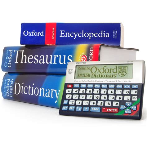 Seiko Concise Oxford Dictionary Thesaurus And Encyclopedia Er6700 Sustuu