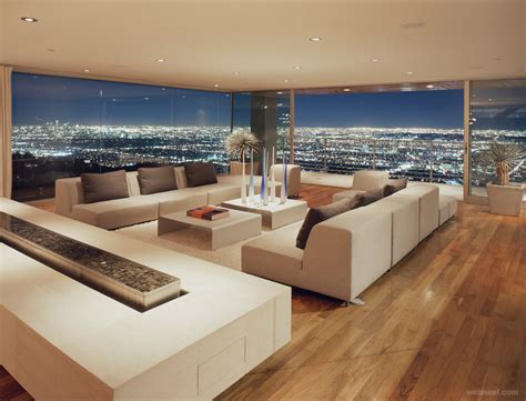 Modern Living Room Los Angeles Best Interior Design 2 Full Image