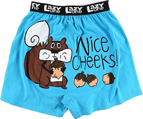 Lazy One Funny Boxers Novelty Boxer Shorts Humorous Underwear Gag