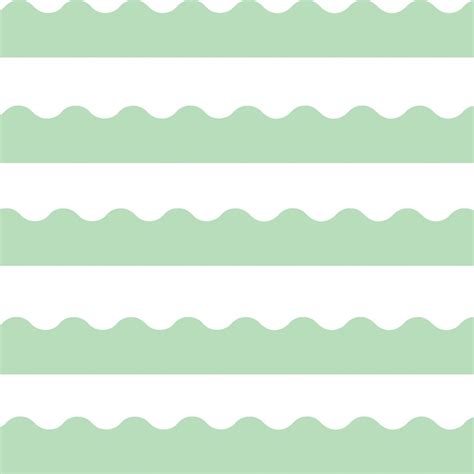 Mint Green Scalloped Border Trim United Art And Education