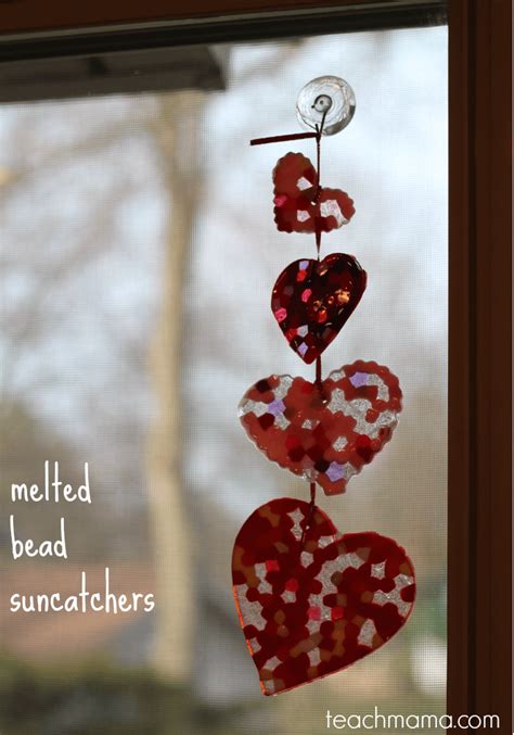 Melted Bead Suncatchers Celebrating The Artful Year Teach Mama