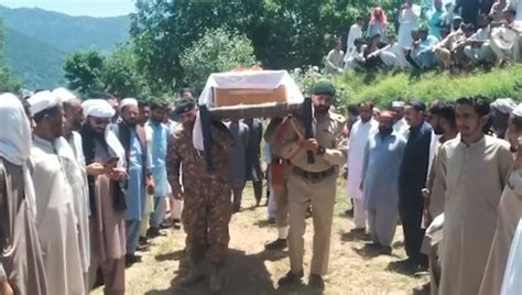 Lance Naik Sabir Shaheed Laid To Rest With Full Military Honours