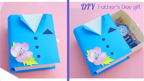 How To Make Father S Day Gift Box Handmade Father S Day Gift DIY