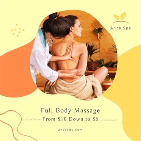 Free Full Body Massage Offer Post Instagram Facebook Download In Png
