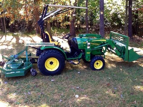 2008 John Deere 2520 4wd Tractor Loader Attachments