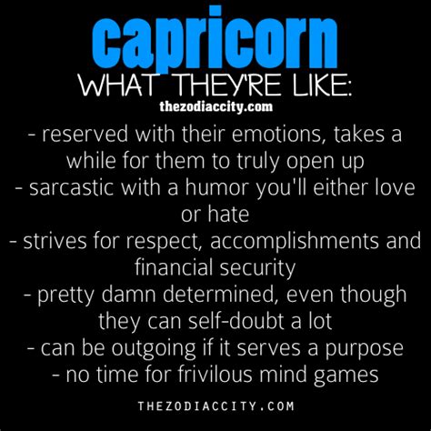 Cancer is the opposite and complementary sign of capricorn. capricorns on Tumblr