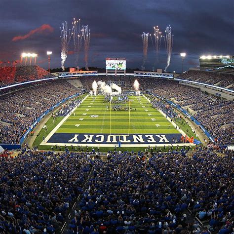 The Football Stadium For University Of Kentucky Why Do They Let Off