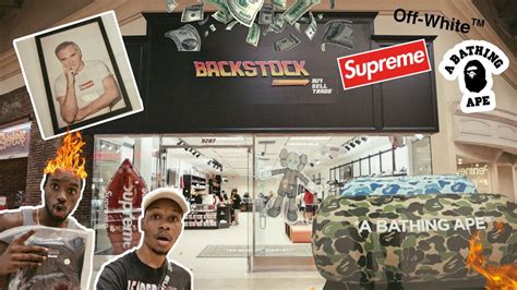 Going To A Brand New Hypebeast Store Inside The Mall Supreme Off