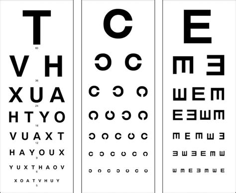 Sloan Etdrs Format Near Vision Chart 3 Precision Vision Near Vision