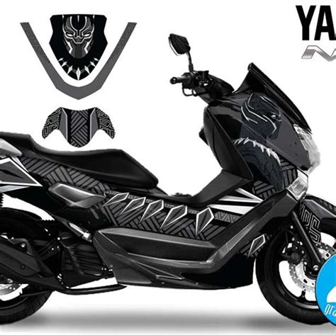 Jual Jual Decal Decal Yamaha Nmax Black Panther Design Di Lapak Zar
