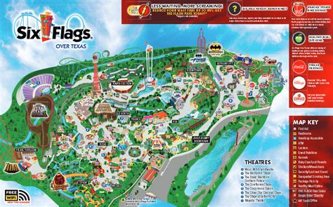 Unofficial On Line Guide To Six Flags Over Texas Top Eleven Thrilling