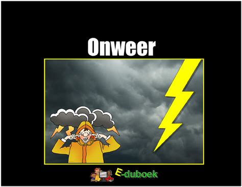 In de ochtend is de wind overal nog zwak tot matig uit. Onweer - Eduboek