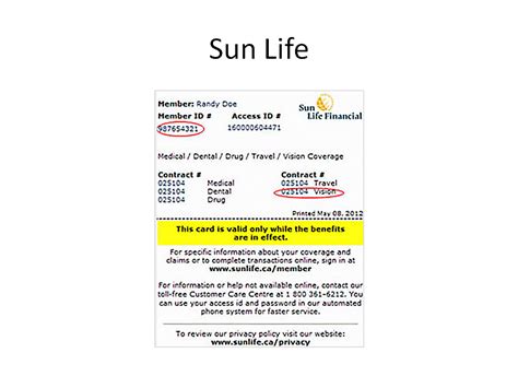 I don't think it's on your card. 6. Insurance cards - Claim Manager