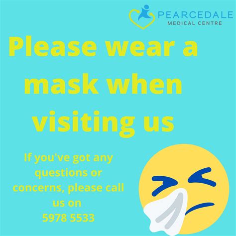 Please Wear A Mask Coogee Medical Centre