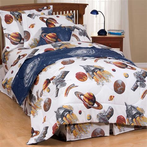 Kids Outer Space Bedding Sets Comforter Set Bed Sheets