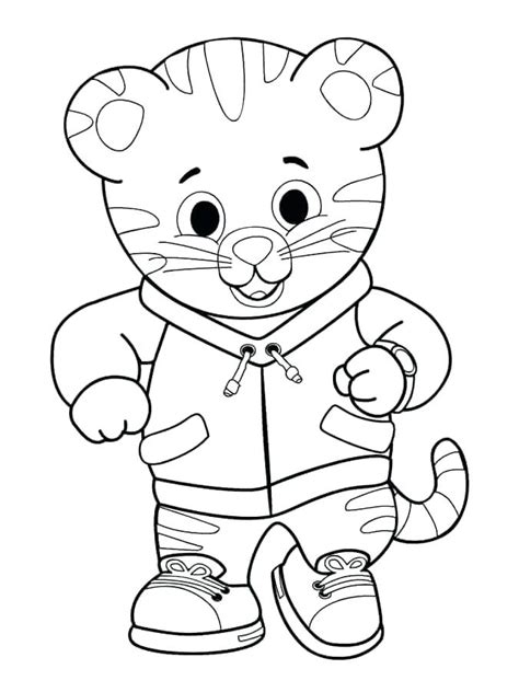Tiger Lily Coloring Pages At Free Printable
