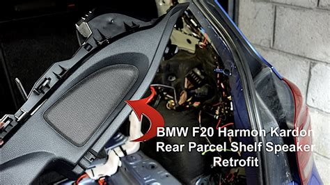 BMW F Series Harman Kardon Rear Parcel Shelf Speaker Retrofit F20