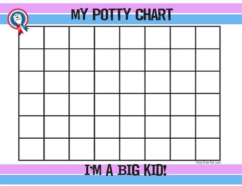 Free Printable Potty Training Charts Bean
