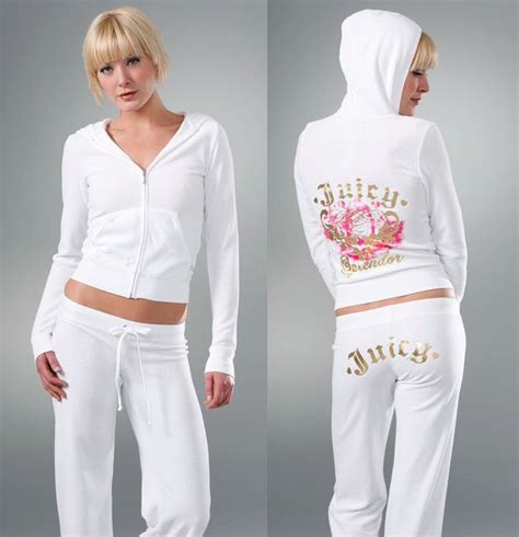 Juicy Couture Tracksuit White