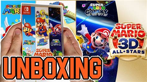 Super Mario 3d All Stars Nintendo Switch Unboxing Youtube