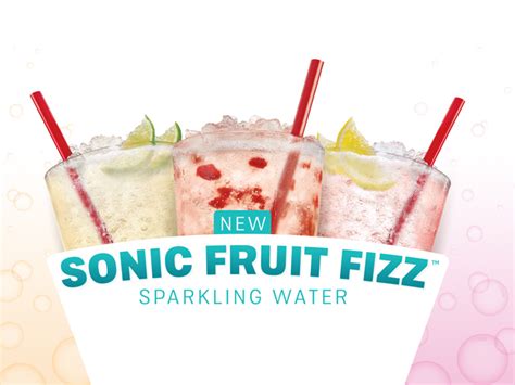Sonic Introduces New Fruit Fizz Beverages Chew Boom