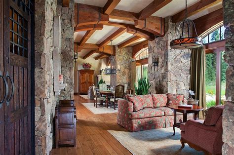 Timber Frame Mountain Lodge Exudes Old World Charm In Colorado Rustic