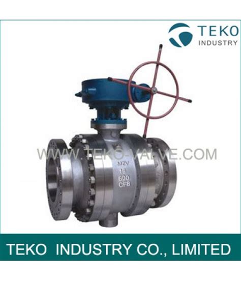 Trunnion Mounted Gear Operated Ball Valves