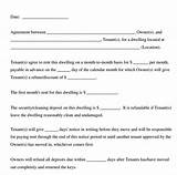 Free Printable Rental Lease Agreement Template Photos
