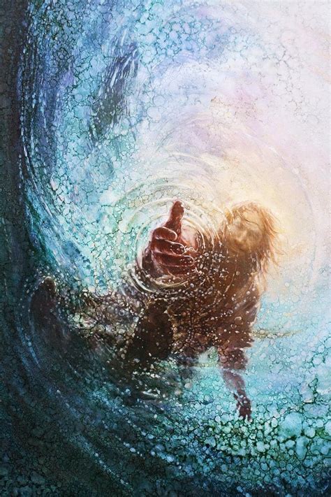 Buy Havenlight Yongsung Kim The Hand Of God Painting Jesus Reaching