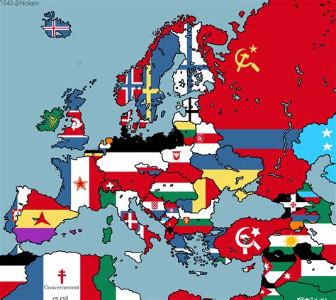 Kaiserreich Europe Map