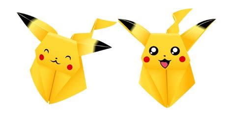 Origami Pikachu Cursors Custom Cursor