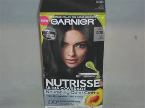 garnier nutrisse ultra nourishing hair color deep soft black 200 7 15 picclick