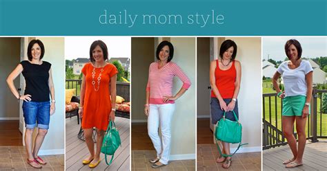 Daily Mom Style Days Of Outfits Week