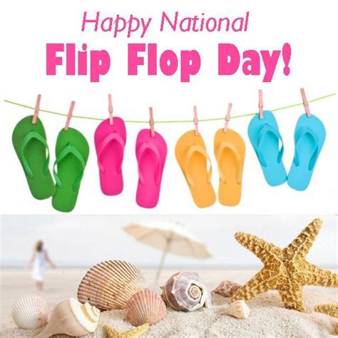 National Flip Flop Day 2017 Pin By Sandbridge Beach Siebert Realty