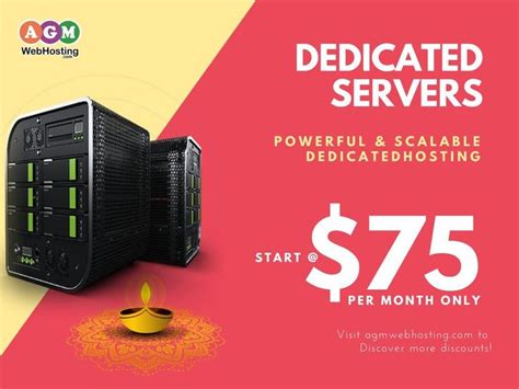 Buy Dedicated Servers At Agm Web Hosting With High Speed Redundant