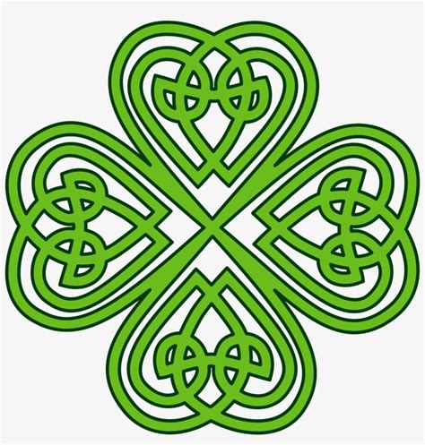 Big Image Shamrock Celtic Knot Transparent Transparent Png